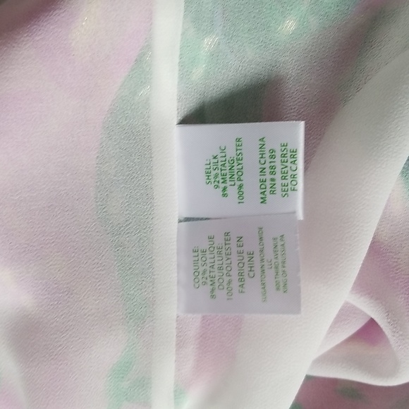 LILLY PULITZER Aaron Silk Top Blouse - Picture 10 of 11